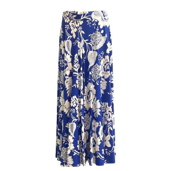 Vintage Herman Geist Floral Maxi Skirt | Size 12 | Late 80s–Early 90s - Picture 2 of 9